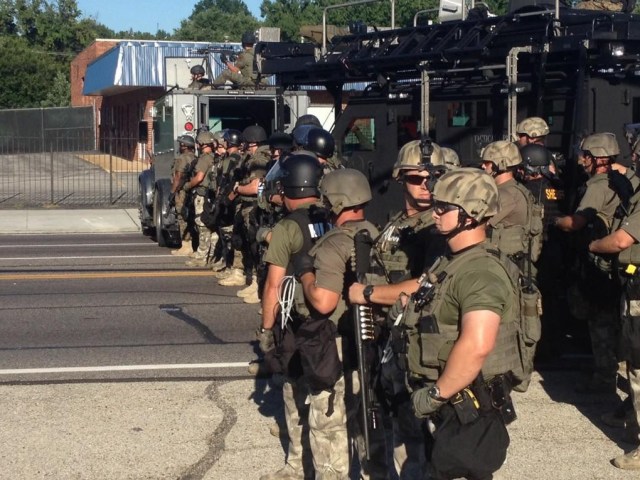 Protests in Ferguson, MO - August 13, 2014