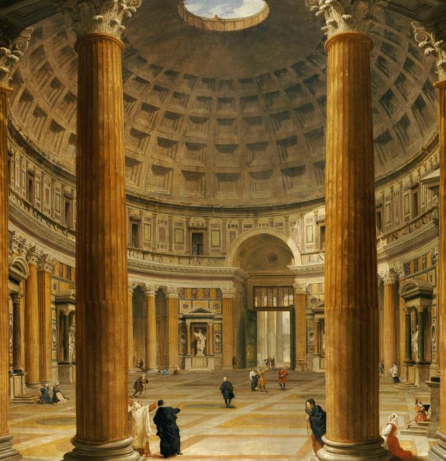 the-interior-of-the-pantheon-giovanni-paolo-panini
