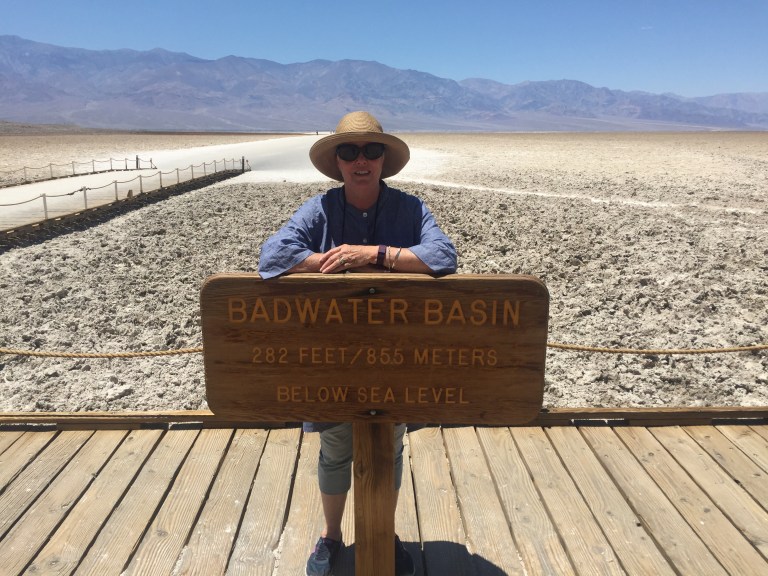 282 Feet Below Sea Level. . . . Death Valley | TalesAlongTheWay